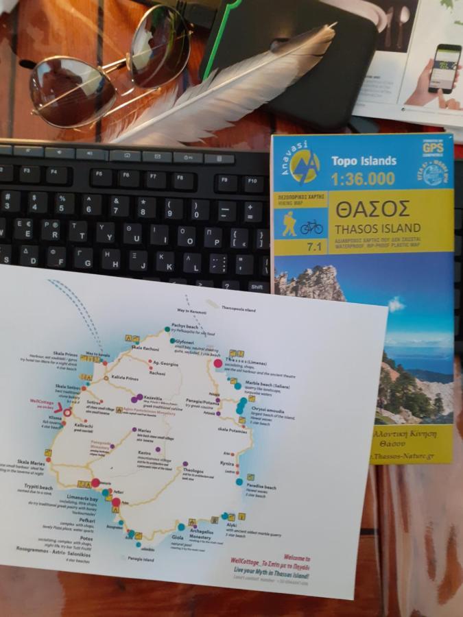 Το Σπίτι Με Το Πηγάδι - Wellcottage Thassos Skála Kallirákhis Zewnętrze zdjęcie
